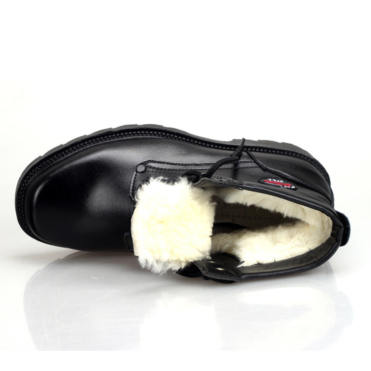 Men's Wool Cotton Short Outdoor Cold Weather Boots