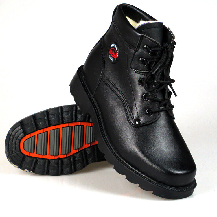 Men's Wool Cotton Short Outdoor Cold Weather Boots