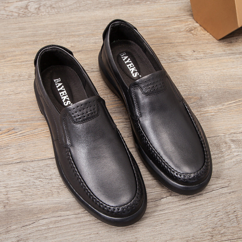 Men's Special Offer Four Genuine Slip-on Comfortable Casual Shoes