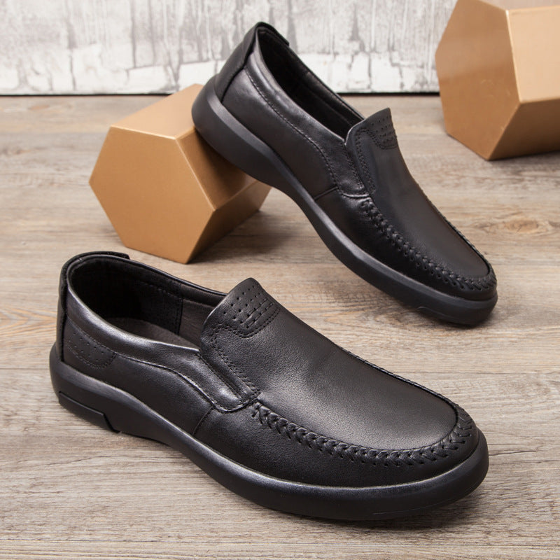 Men's Special Offer Four Genuine Slip-on Comfortable Casual Shoes