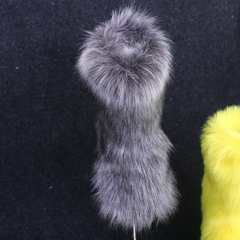 Women's Attractive Spring Outdoor Cotton Fur Snow Boots