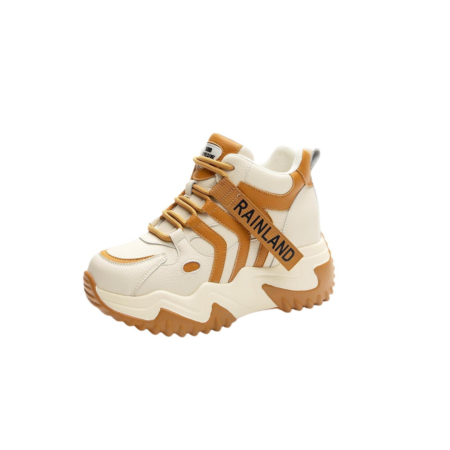 Women's Genuine Platform Dad Mesh Breathable Sports Heels