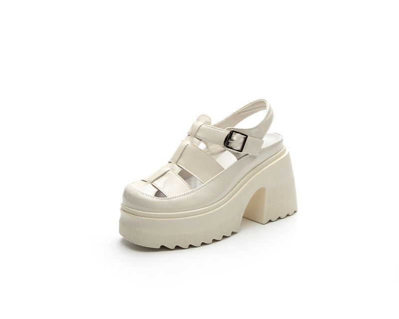 Women's Muffin Thick Bottom Chunky Roman Style Sandals
