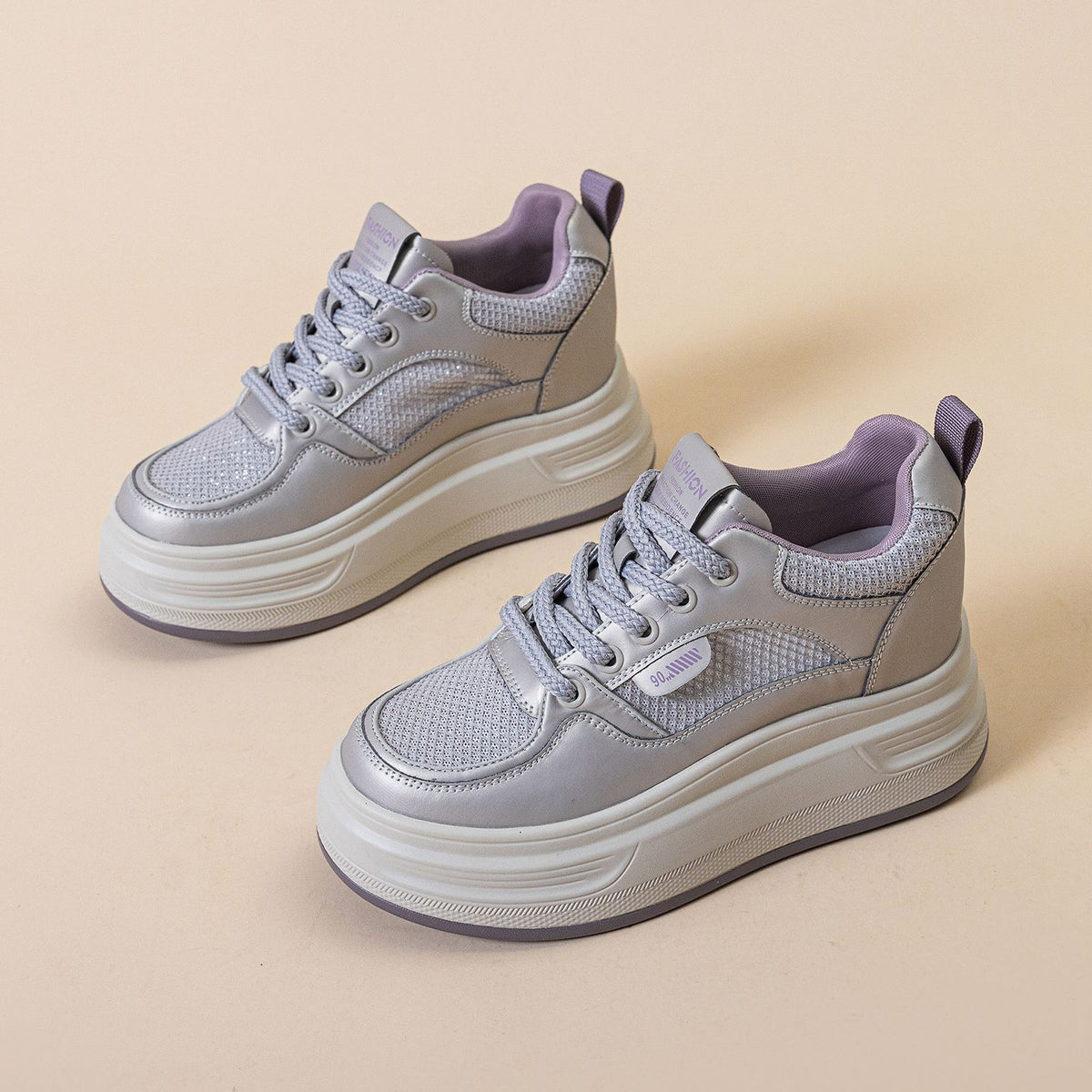 Women's Height Increasing Insole Short Korean Spring Women's Casual Shoes