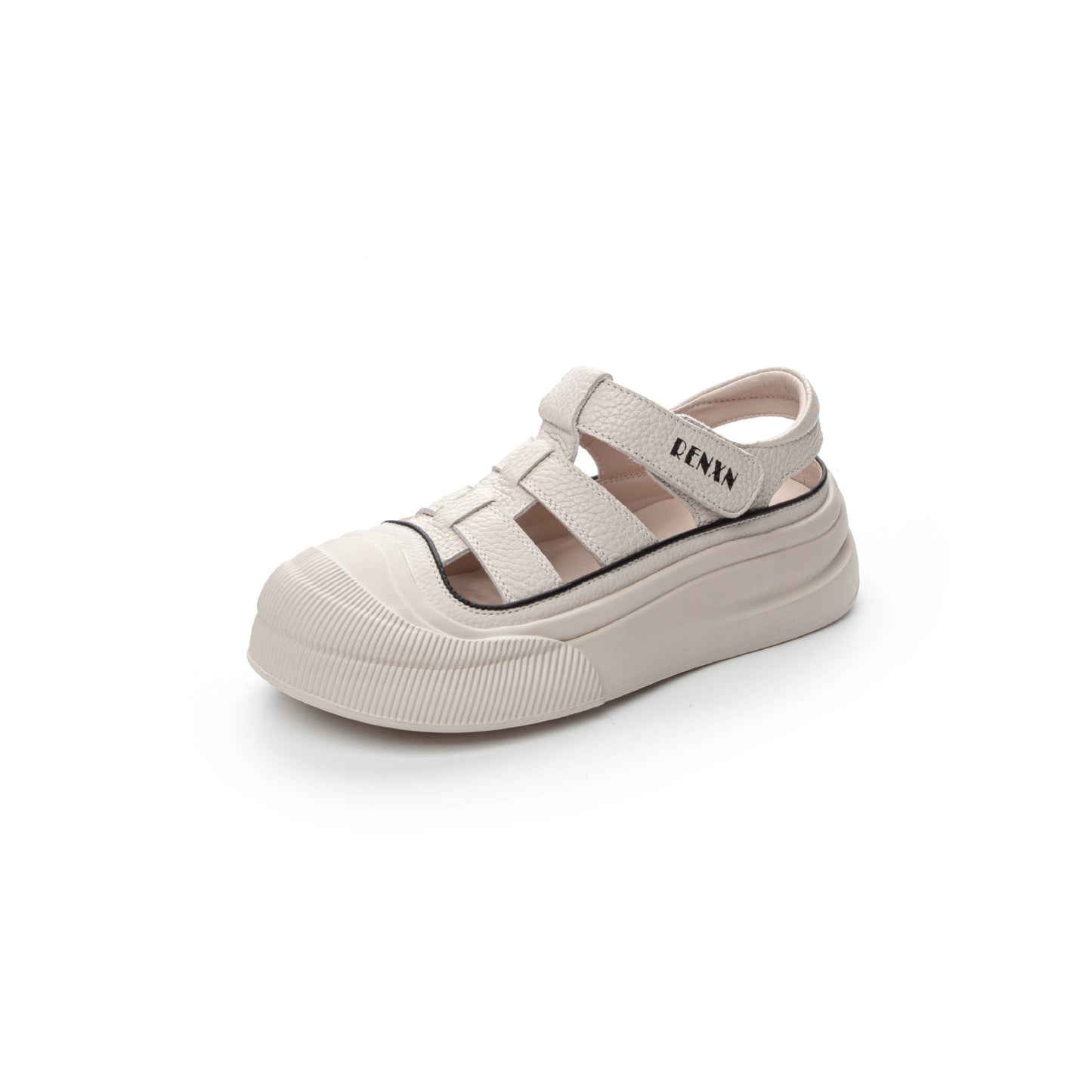 Women's Top Layer Cowhide Platform Summer Breathable Leisure Sandals
