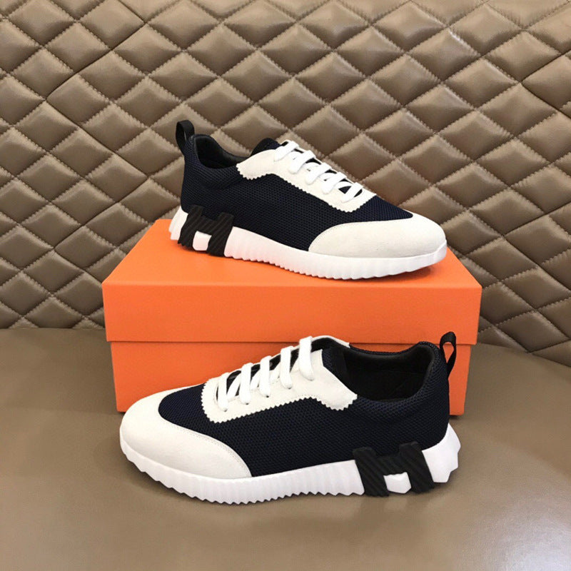 Men's Summer Breathable Fashionable Sports Genuine Deodorant Sneakers