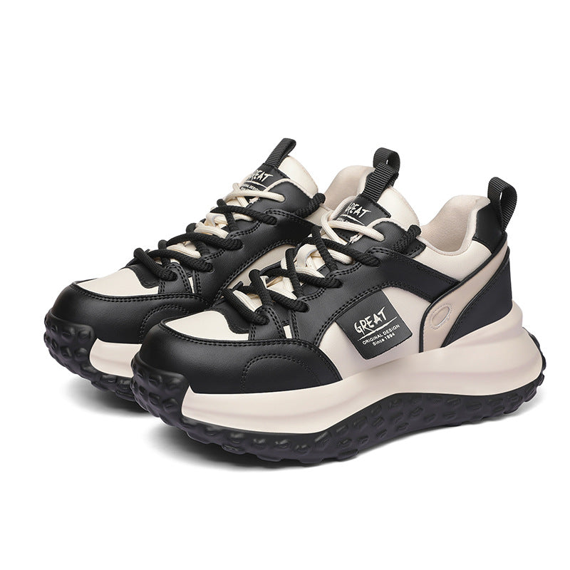 Women's Dad Thick Bottom Spring Surface Lightweight Sneakers