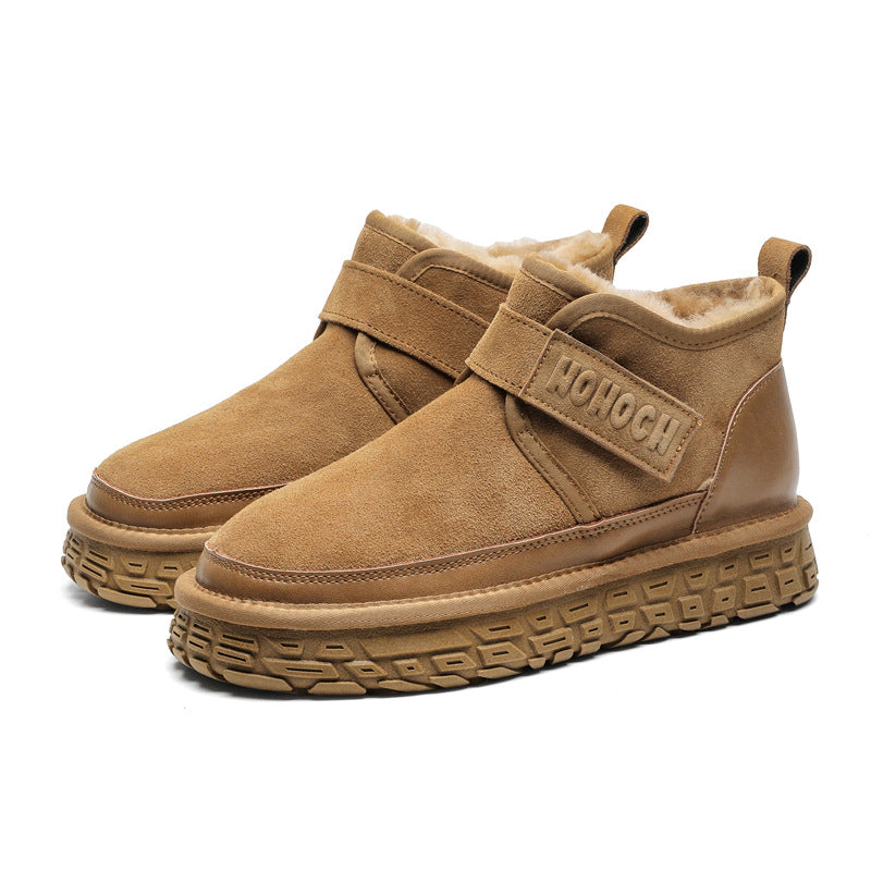 Men's Winter Insulated Thick Sole Increased Bread Snow Boots