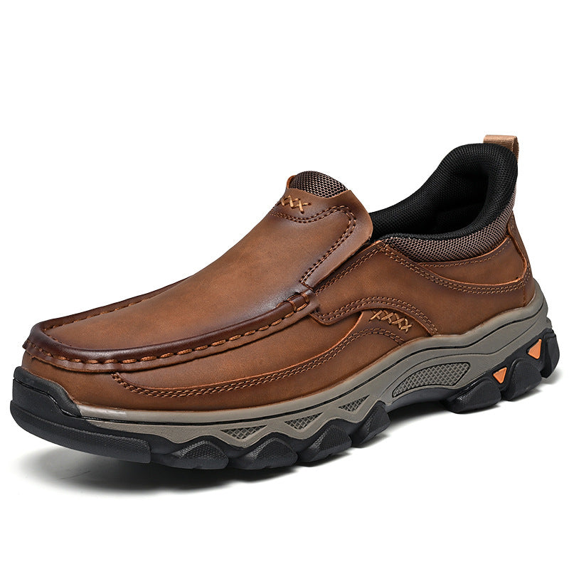 Men's Four Slide Bushing Flash Thick Bottom Casual Shoes