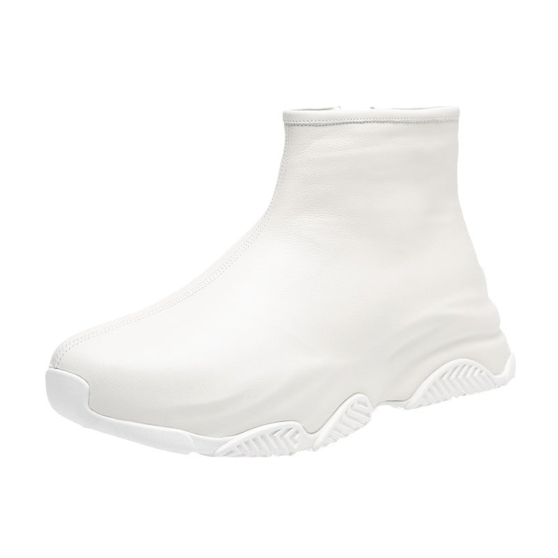 Men's Trendy British Style Chelsea Height Increasing Boots