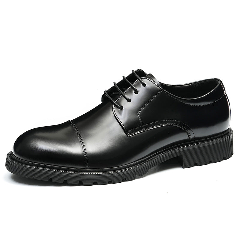 Men's Big Promotion First Layer Cowhide Genuine Leather Shoes