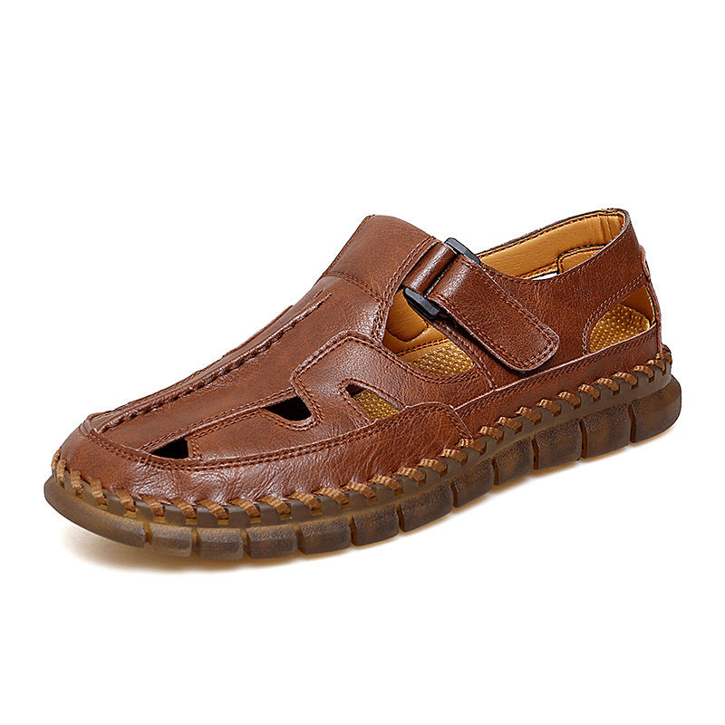 Men's Business Formal Wear Retro British Style Leather Shoes