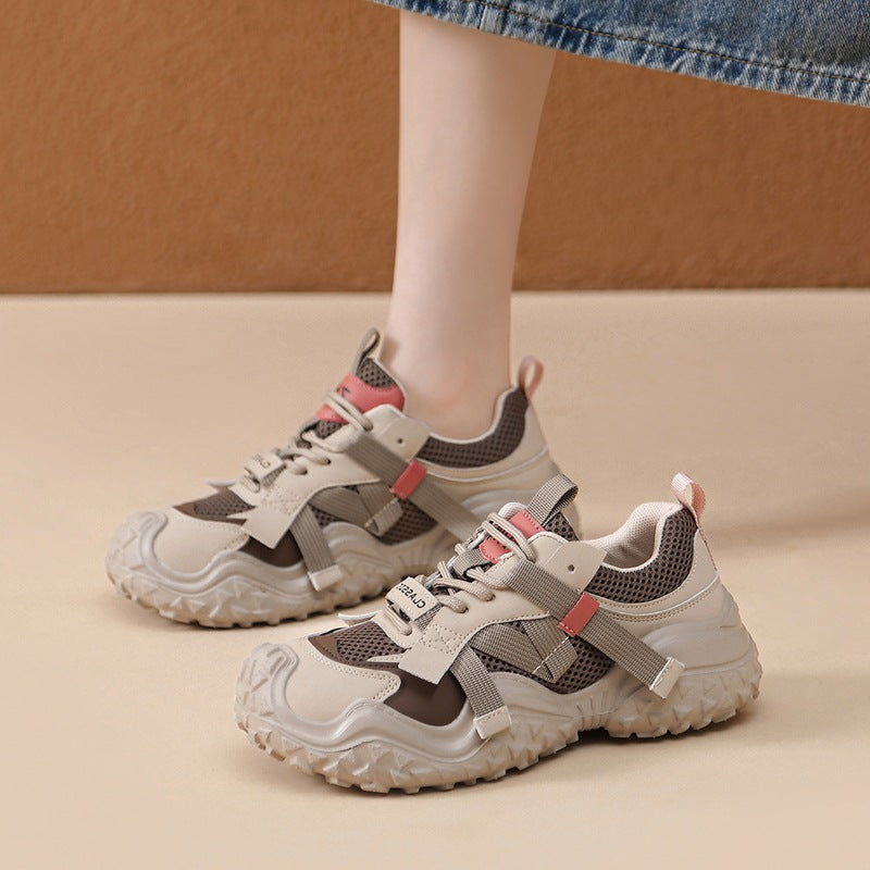Women's Thick-soled Sports Big Dad Soft Outdoor Sneakers