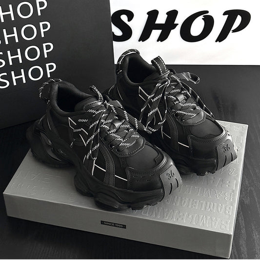 Women's Spring Dad Genuine Platform Fashion Comfortable Casual Shoes