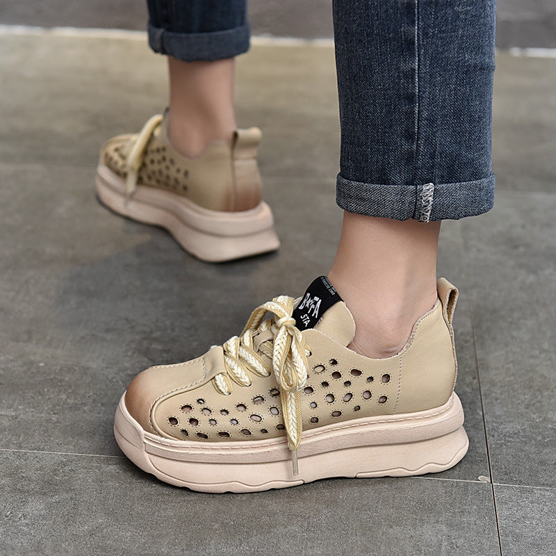 Women's Pairs Of Patchwork Lightweight Foam Lace Sandals
