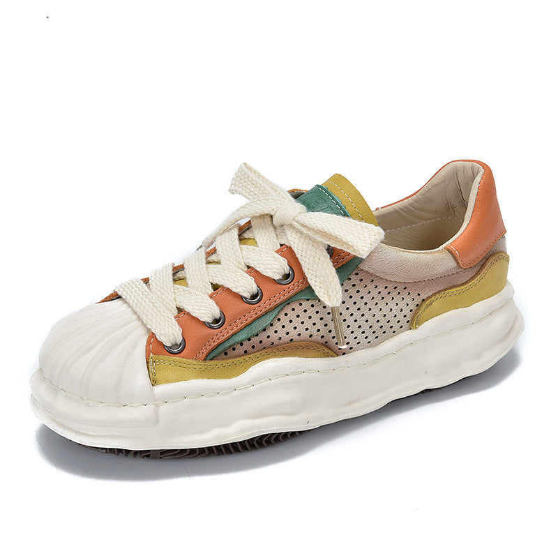 Women's Pairs Of Patchable Hole Top Layer Sandals