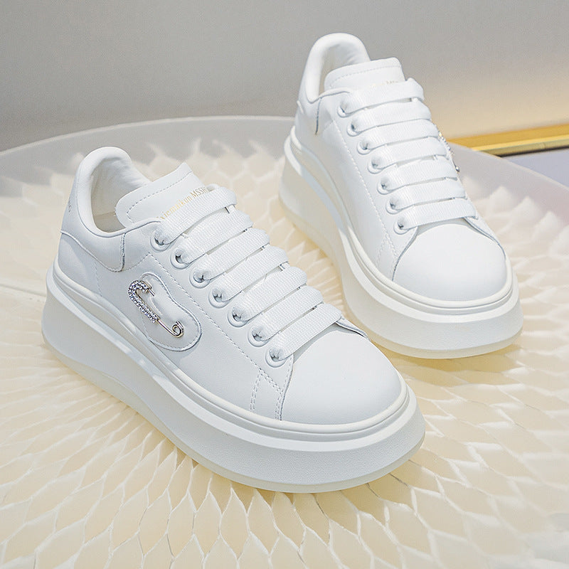 Women's & Men's Pumps Autumn Muffin Color Matching Small Men's Shoes