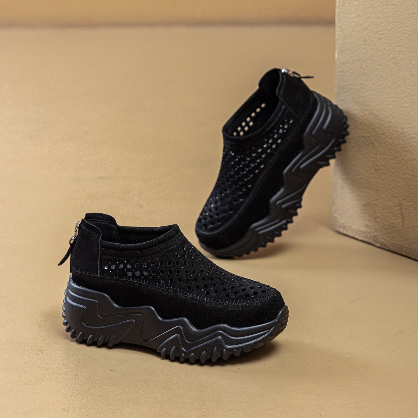 Live Streaming Leisure Female Spring Dad Casual Shoes