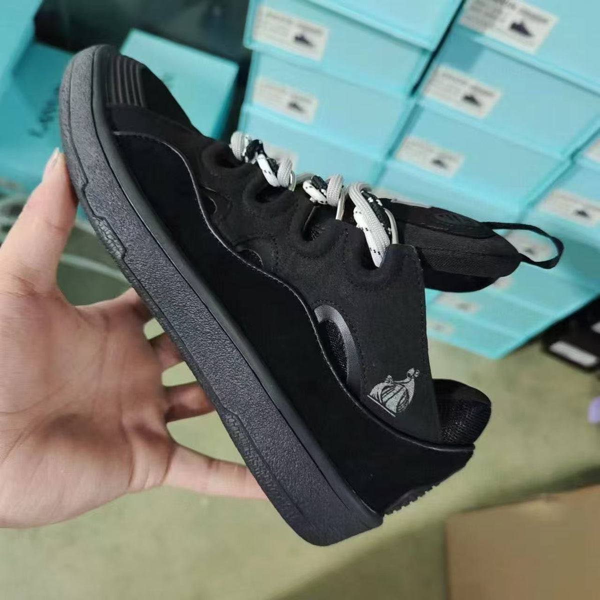 Dopamine Unisex Trendy Stitching Retro Outdoor Sneakers