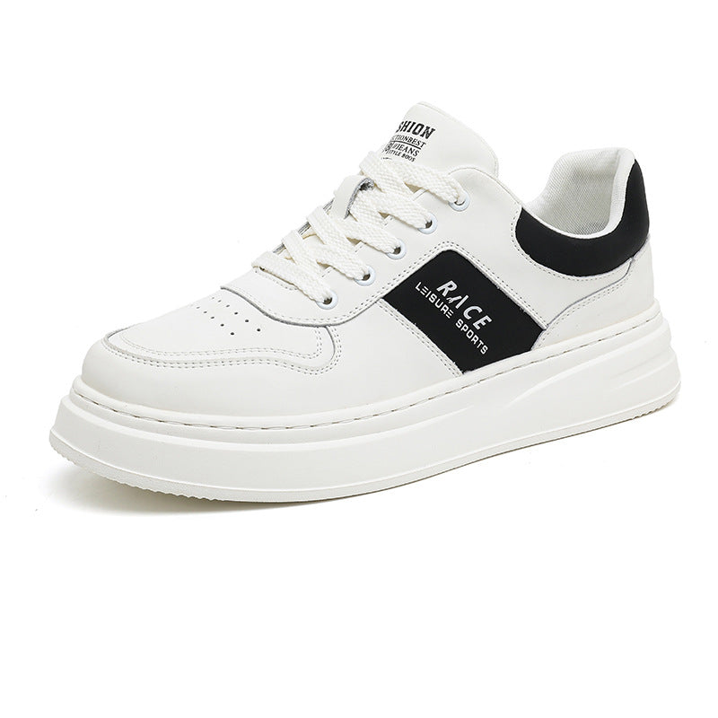 Men's Plus Size Portable Extra Large White Men's Board Shoes