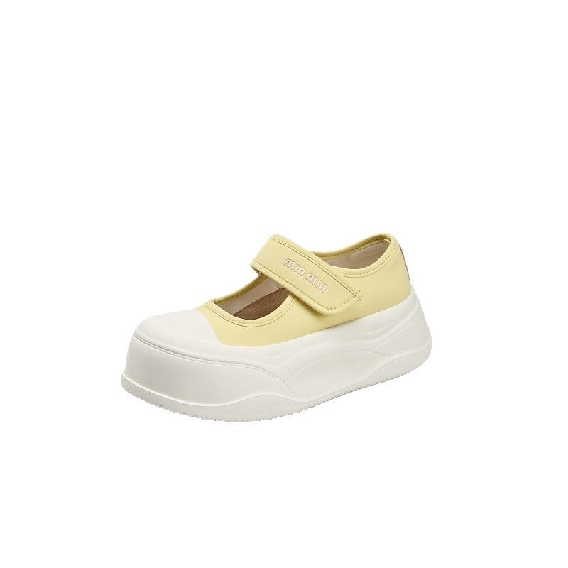 Women's Height Increasing Velcro Mary Jane Summer Casual Shoes