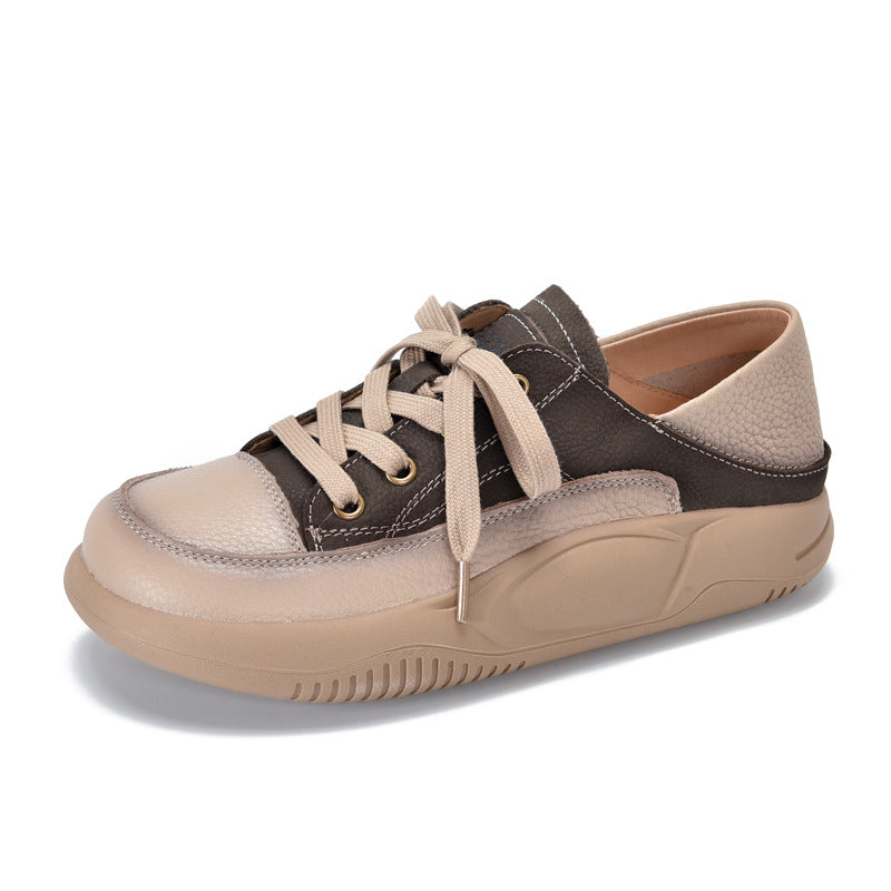 Women's Autumn Mori Style Thick-soled Low-cut Slip-on Casual Shoes