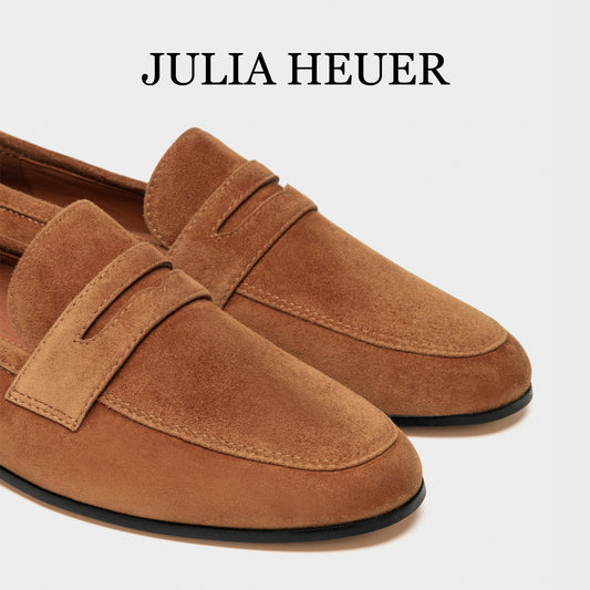 Women's Niche Suede Slip-on Flat Leisure British Loafers