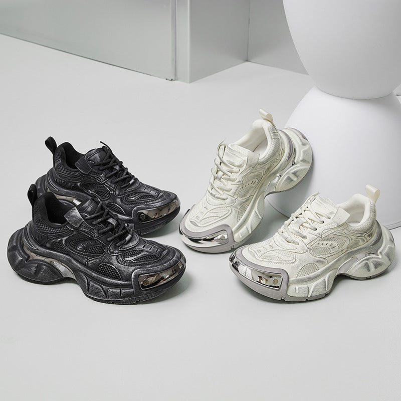 Women's & Men's Star Hikers Dirty Fashion Dad Breathable Sneakers