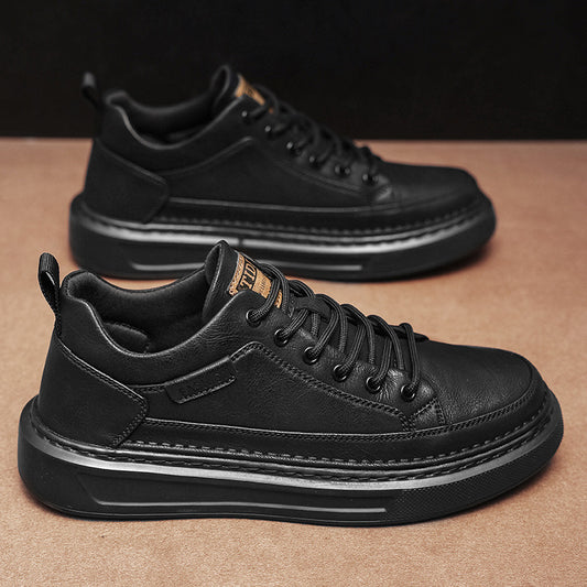 Men's Springtide Flow Korean Sports Platform Waterproof Sneakers