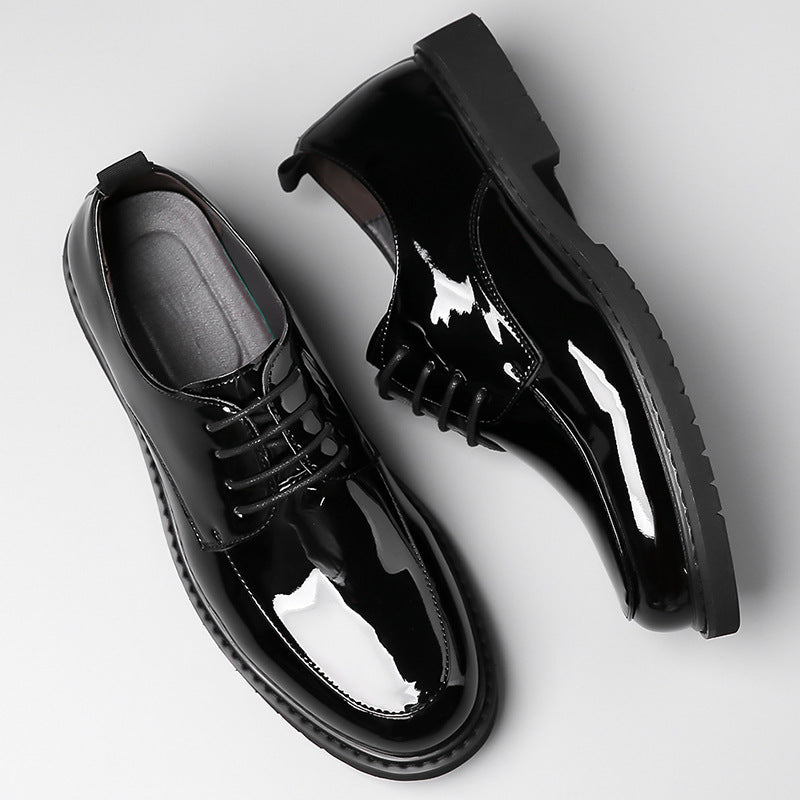 Men's Business Formal Wear Professional Fashion Breathable Leather Shoes