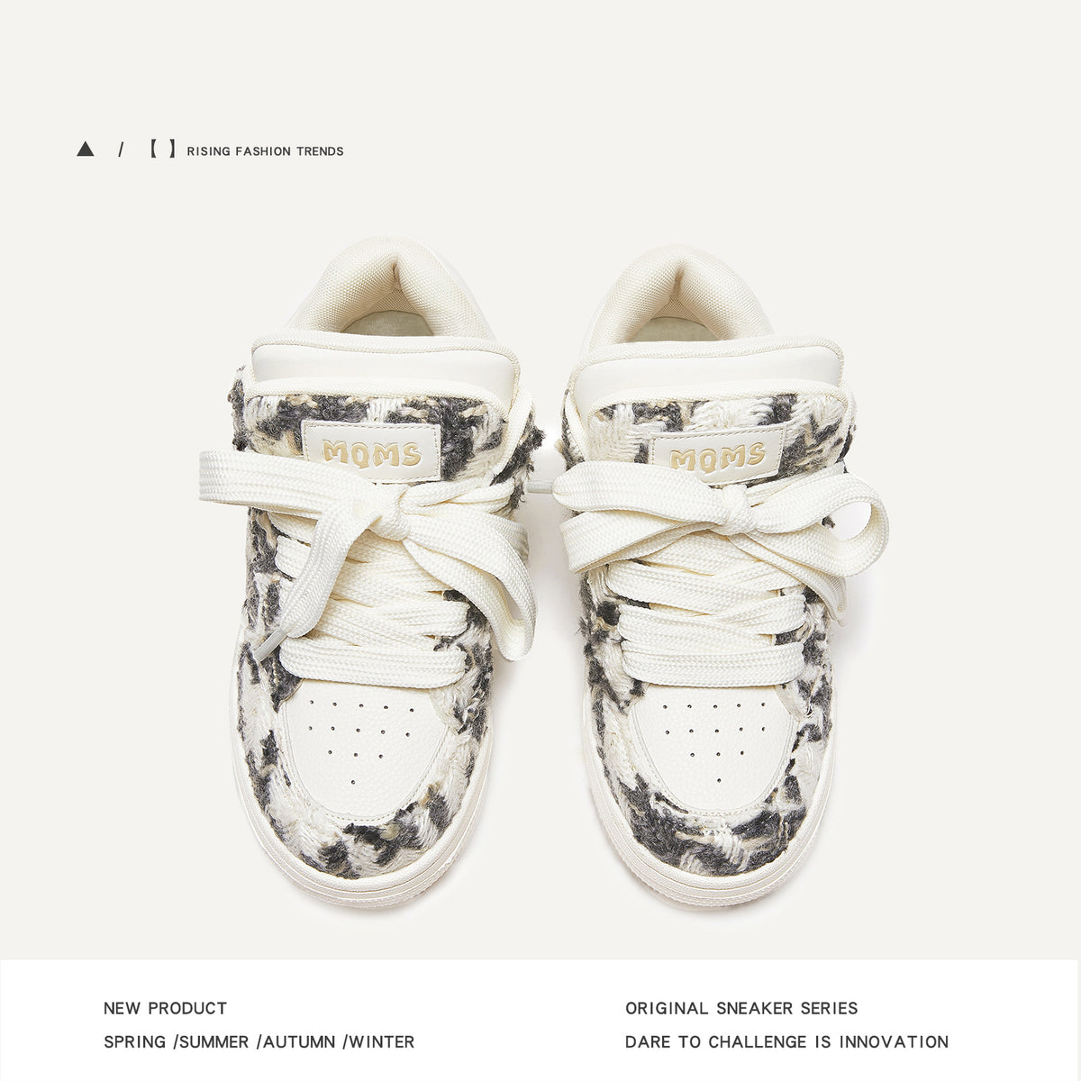 Men's & Women's Damaged Wind Classic Style Bread Increased Couples Men's Board Shoes