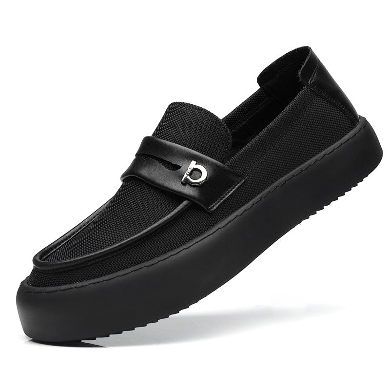 Men's Pedal Summer Breathable Mesh Versatile Business Casual Shoes