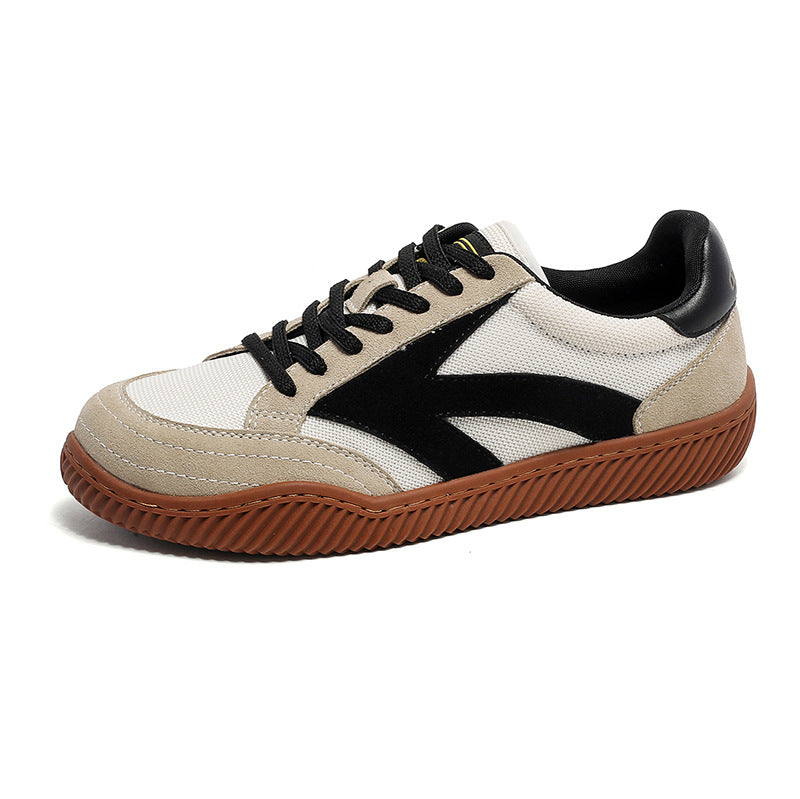 Women's & Men's Fashion Bread Oxford Bottom Breathable University Style Leather Shoes