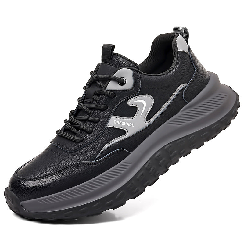 Men's Summer Dad Platform Height Increasing Breathable Sneakers