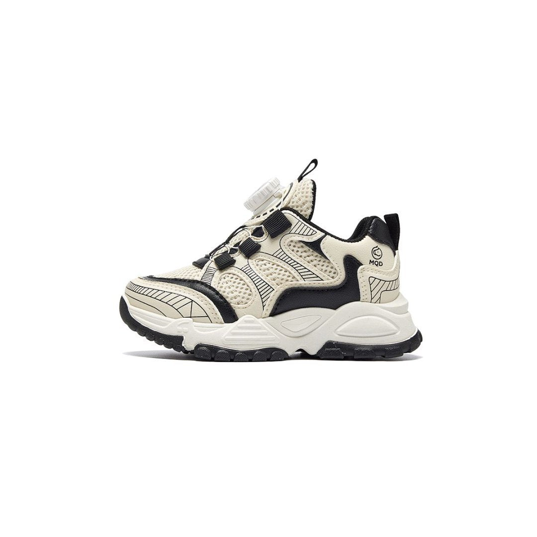 Children's Horse Riding Rotary Button Breathable Mesh Kid's Sneakers