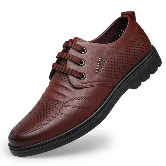 Men's Old Man's Head Soft Sole Business Formal Leather Shoes