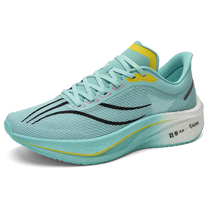 Men's Flying Electric Running Carbon Plate Sports Racing Sneakers