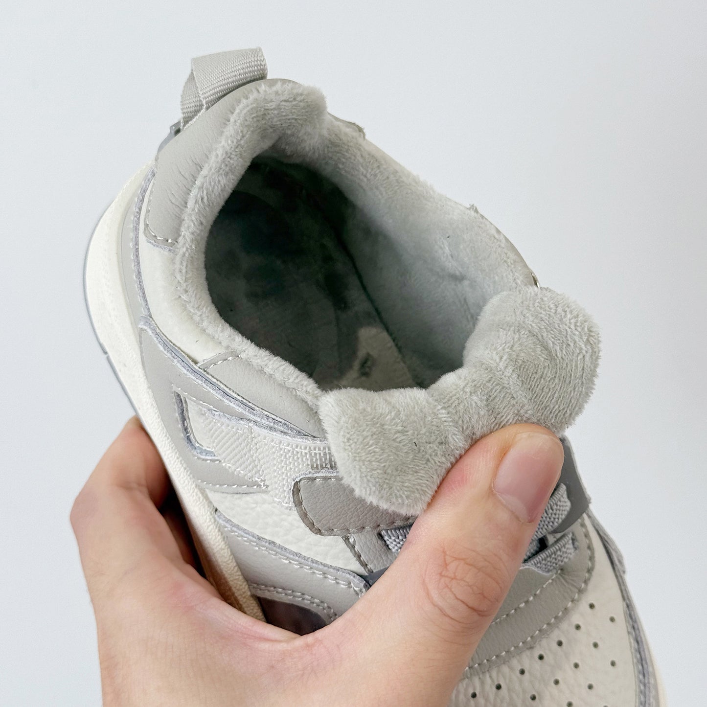Children's Popular Board Fashion Boys Fleece-lined Kid's Sneakers