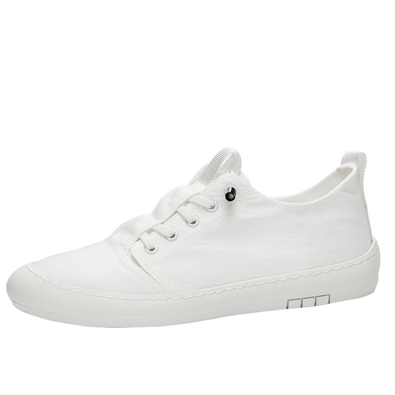 Men's Breathable Cloth One Pedal Front Canvas Shoes