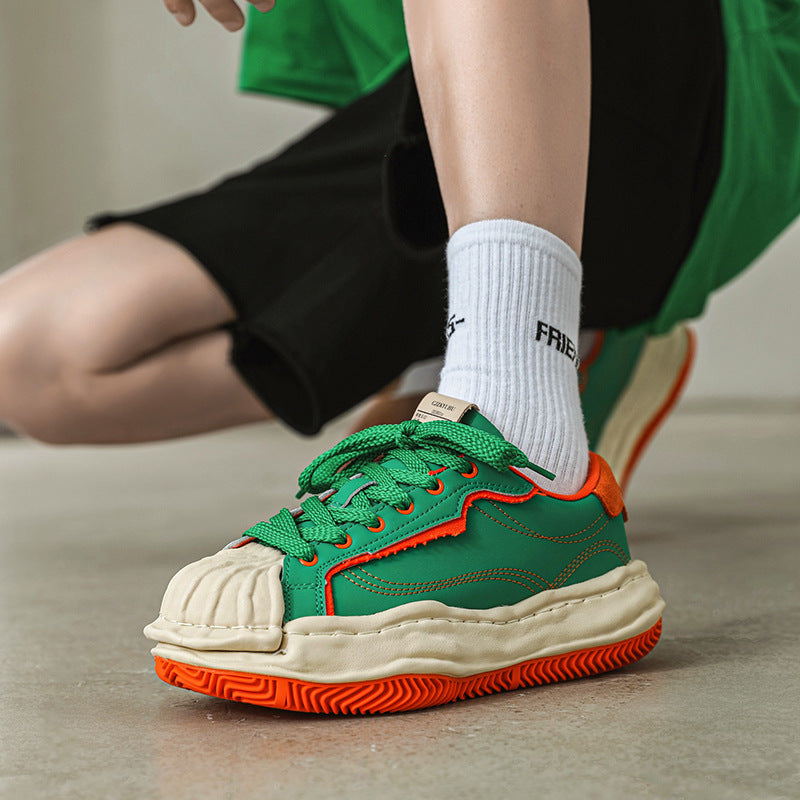 Men's Summer Fashionable Shell Toe Dissoed Couple Sneakers