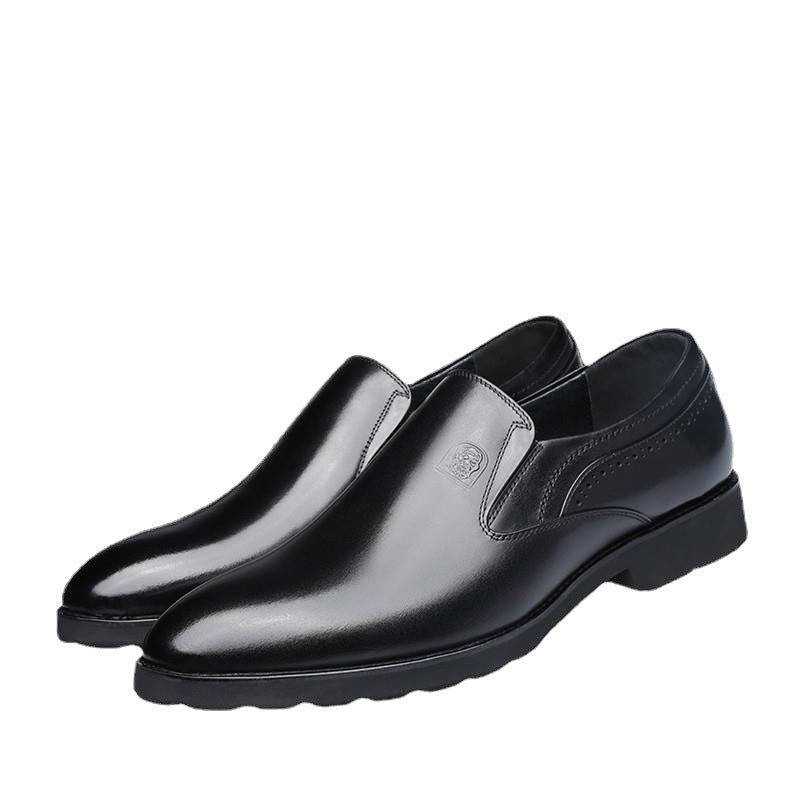 Men's Bright Business Formal Wear Patent Fashion Leather Shoes
