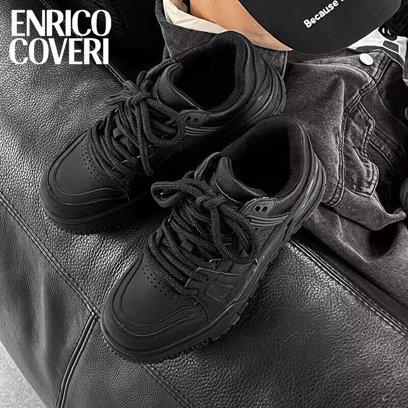Men's Genuine Cowhide National Fashion Versatile Flat Casual Shoes