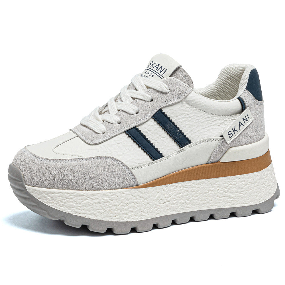 Women's Platform Height Increasing Leisure Cortez Stylish Sneakers