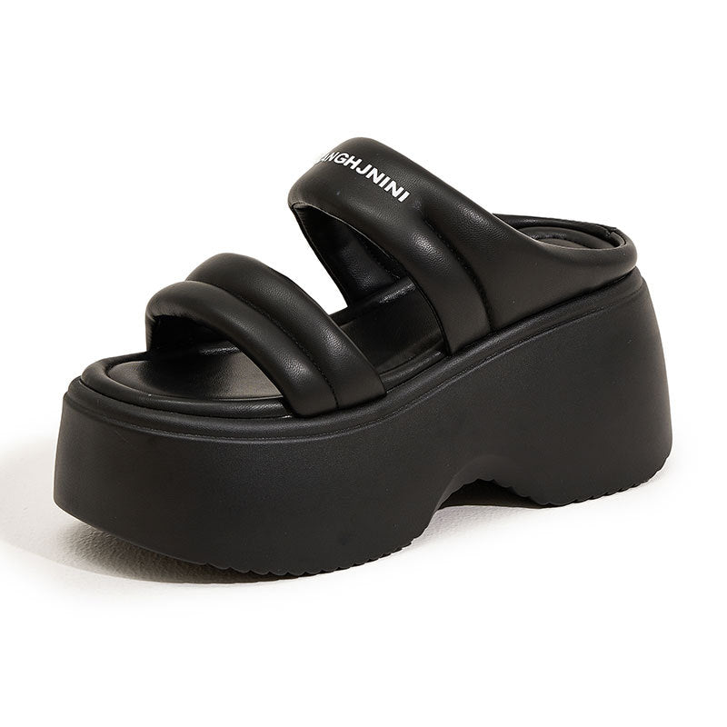 Women's Thick-soled Summer Fashion Outerwear Muffin Height Sandals