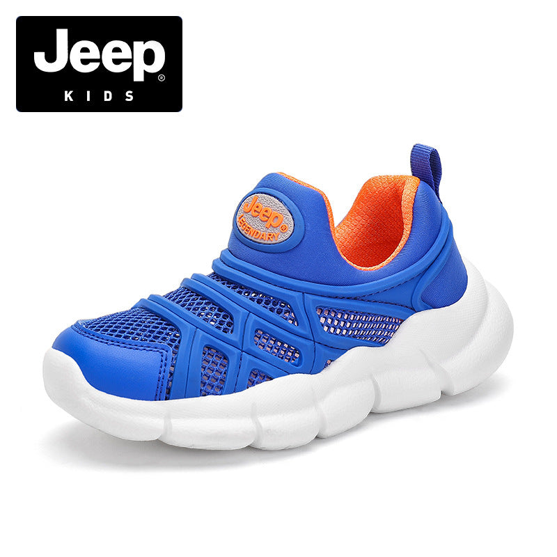 Children's Boy's Summer Hollow Breathable Caterpillar Leisure Kid's Sneakers