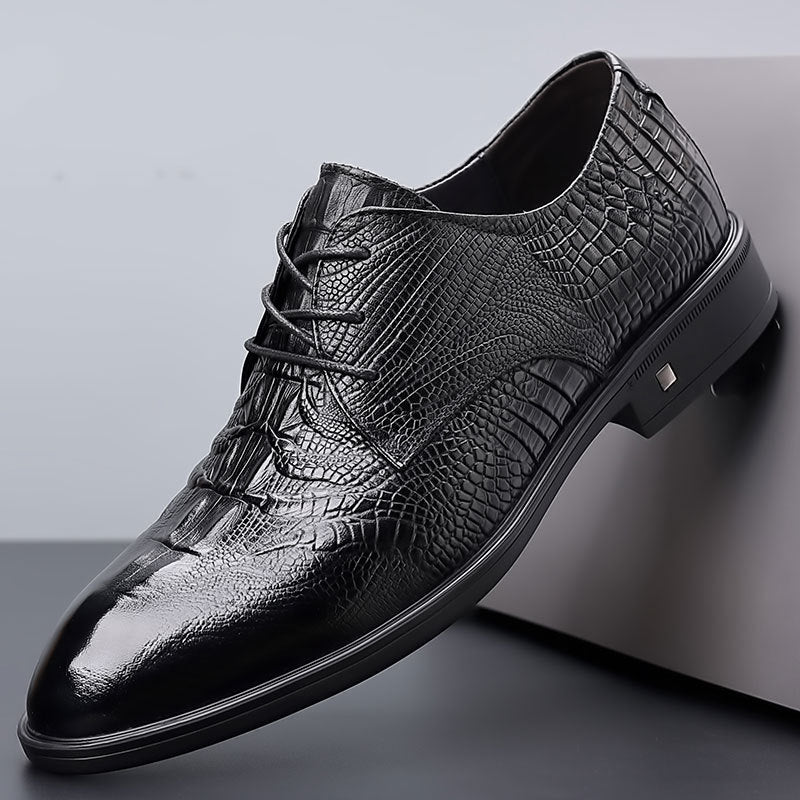Men's Style Genuine Autumn Business Formal Wear Leather Shoes