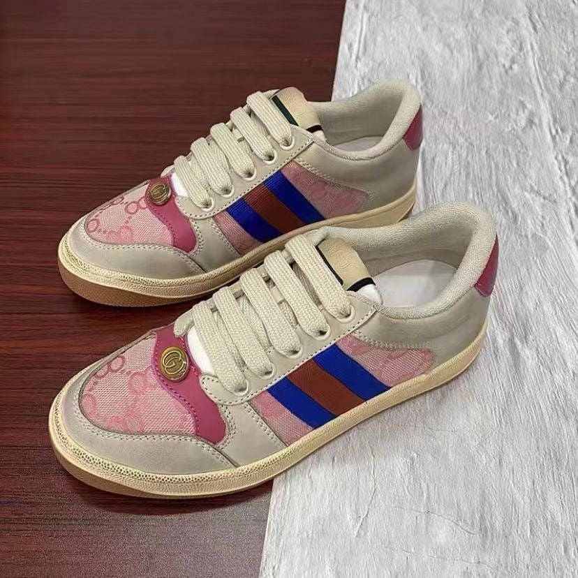 Women's & Men's Retro Distressed Dirty Presbyopic Golden Goose Casual Shoes