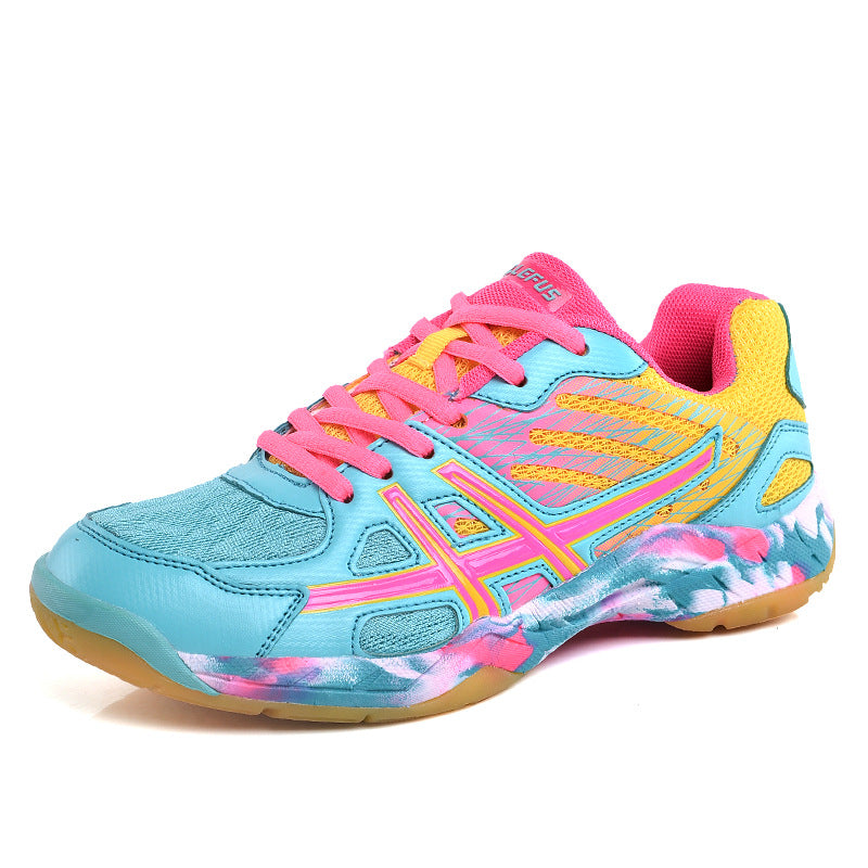 Mesh Surface Rubber Bottom Lining Outdoor Sneakers
