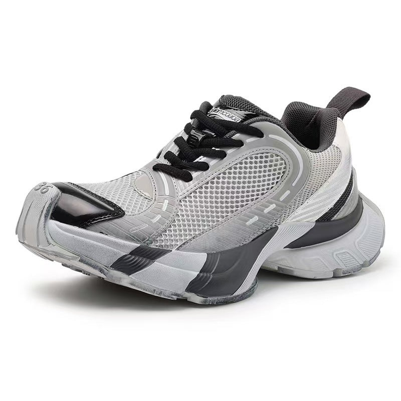 Women's & Men's Breathable Platform Running Paris Couple Stapler Casual Shoes