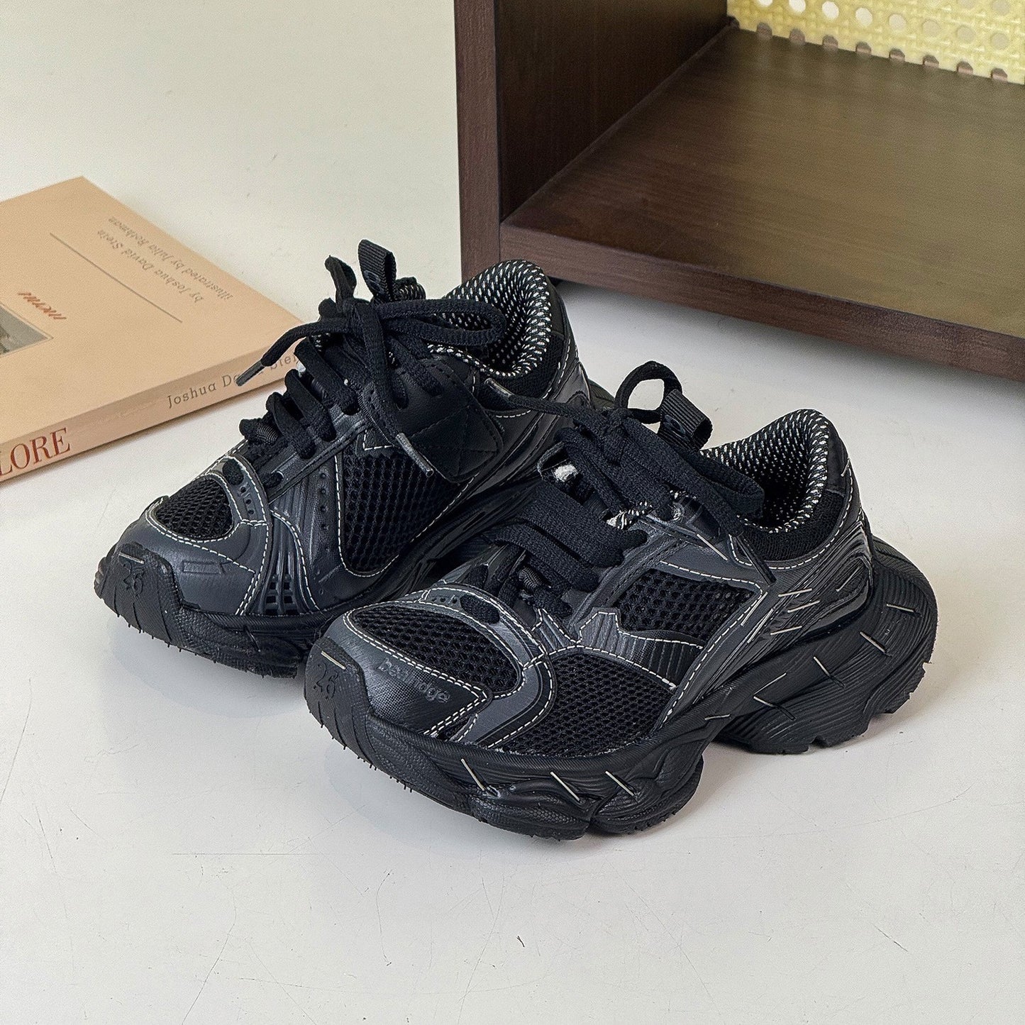 Children's Stapler Dad Fashion Trend Boys Running Kid's Sneakers